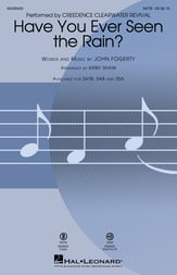 Have You Ever Seen the Rain? SATB choral sheet music cover